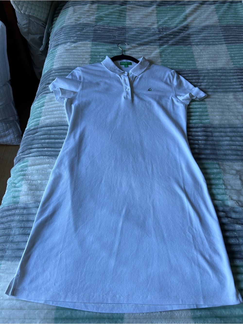 United Colors Of Benetton White Polo Dress